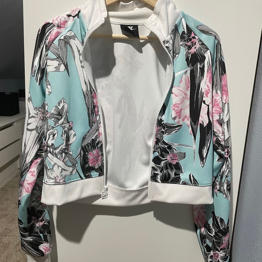 Nike floral jacket